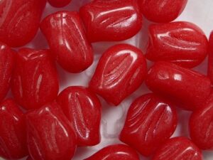 0050304 Mini Tulip Beads Alabaster Grenadine 12 Pc. - Afbeelding 1