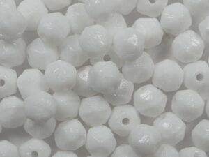 EC-04-02010 English cut 4 mm, White Alabaster - Afbeelding 1