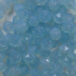 71 english cut 4 mm aquamarine opal 60020-opal
