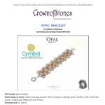 opal bracelet met baroque cab of ginko