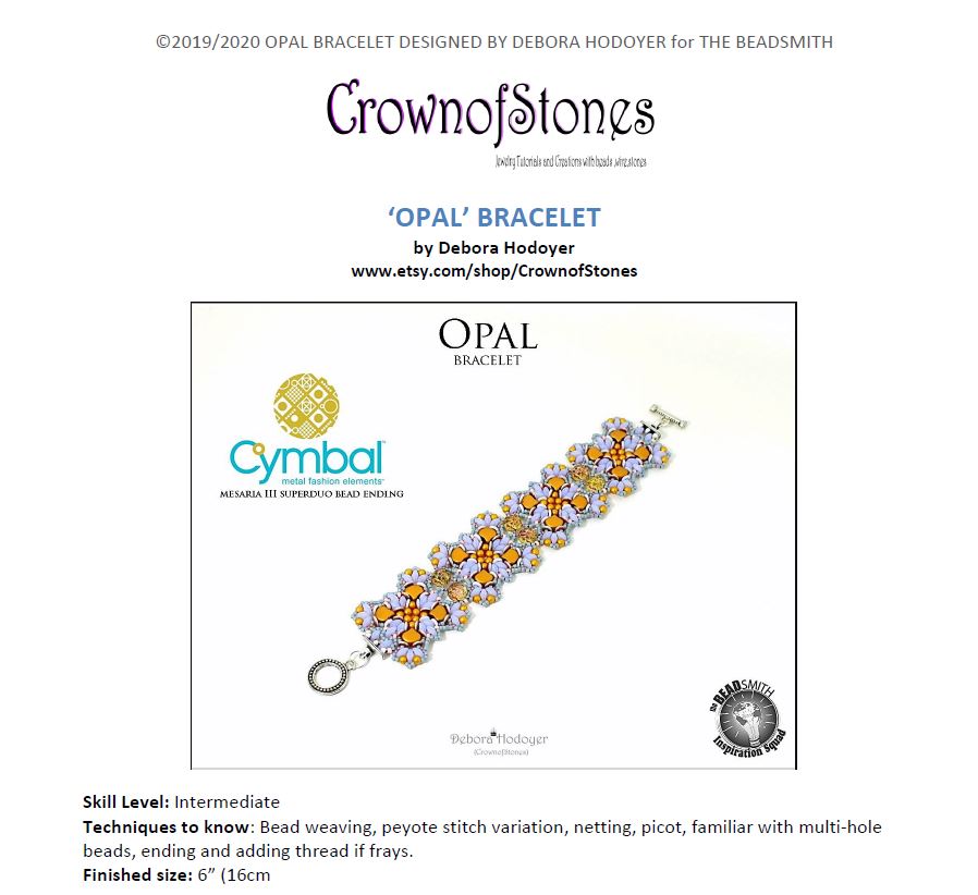 opal bracelet met baroque cab of ginko