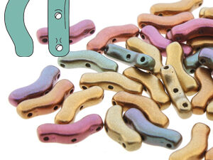 BrB-00030-01640 Bridge Beads Matte Metallic Bronze Iris 5 gram - Afbeelding 1