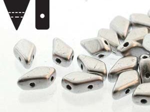 KT-00030-01700 Kite Beads Matte Metallic Silver 10 gram