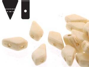KT-03000-14413 Kite Beads Chalk White Champagne Luster 10 gram