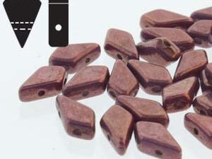 KT-03000-15726 Chalk White Lila Vega Luster Kite Beads 10 gram - Afbeelding 1