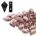 KT-20060-15481 kite beads amethyst silver splash