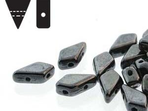 KT-23980-14000 Kite Beads Jet Hematite 10 gram - Afbeelding 1