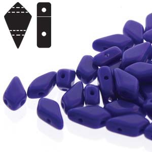 KT-33050 kite beads opaque royal blue