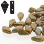 KT-83120-15001 kite beads opaque yellow nebula