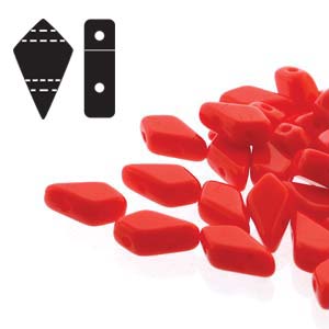 KT-93190 Opaque Red Kite Beads KT-93190 Opaque Red Kite Beads