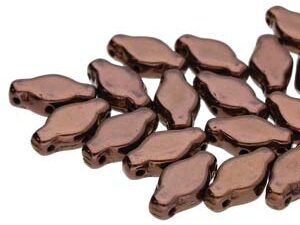 NV-23980-14415 Jet Dark Bronze Navette Beads 10 gram