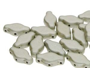 NV-23980-79080 Jet Suede Gold Navette Beads 10 gram