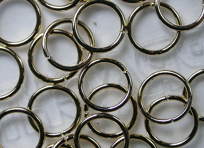 OR-08-XG extra mooi aansluitende open ringen 8 mm goudkleur
