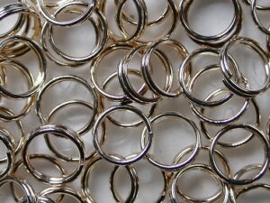 SR-06-RG Splitringetjes Rose Goudkleur 6 mm