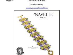 NV Gratis Patroon met Navette Beads: Navette Bracelet