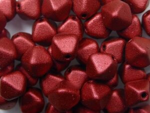 0050307 Lava Red dubbele piramide. 40 Pc.
