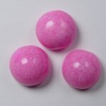 DO-B-02010-30004 dome beads alabaster bright pink
