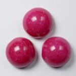 DO-B-02010-30010 dome beads alabaster red pink