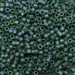 db-11-0373 miyuki delica 11-0 matte metallic Leaf green color 373