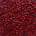 db-11-0378 miyuki delica 11-0 matte metallic dark maroon color 378