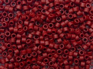 DB-11-0378 Matte Metallic Dark Maroon Miyuki Delica's 11/0 - Afbeelding 1
