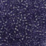 db-11-0386 Miyuki Delica 11-0 matte transparant dried lavender luster color 386