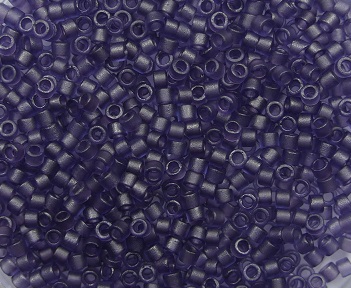db-11-0386 Miyuki Delica 11-0 matte transparant dried lavender luster color 386