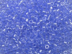 DB-11-1475 Transparent Pale Sky Blue Luster Miyuki Delica's 11/0