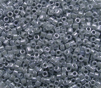 db-11-1570 Miyuki Delica 11-0 opaque ghost gray luster color 1570