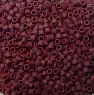 db-11-1584 miyuki delica 11-0 opaque matte currant color 1584