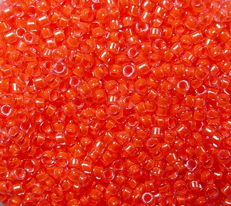 tt-01-0803 toho treasures 11-0 luminous neon salmon color 803