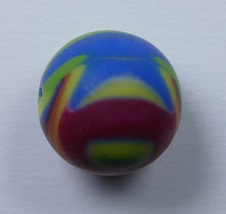 Pol-r12z-mco polaris round 12 mm zebra mixed colors