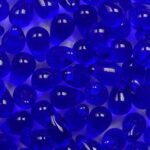 cd-6×4-30080 czech drops 4×6 mm transparent Cobalt Blue