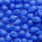 cd-6×4-64020 czech drops 4×6 mm opaque Jeans Blue Melee