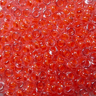 tn-08-0803 toho demi round 8-0 luminous neon salmon color 803