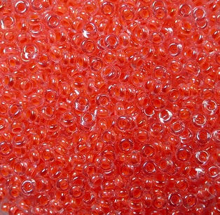 tn-11-0803 toho demi round 11-0 luminous neon salmon color 803