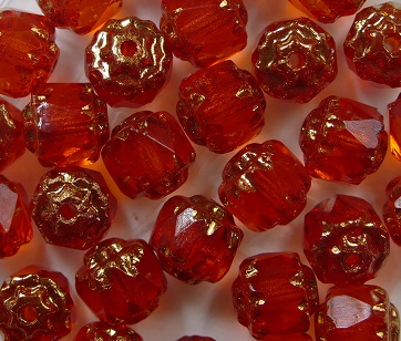 0060134 hyacinth copper cathedral beads color 80020-14415