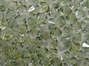 04-MC-00010-14454 Crystal Green Mix Lustered bicones 4 mm 50 stuks