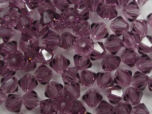 04-MC-20060 Amethyst bicones 4 mm 50 stuks