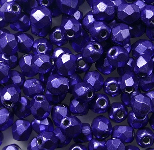 fp1-03-06B07 firepolish 3 mm ColorTrends Saturated Metallic Ultra Violet
