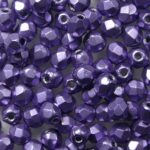 fp1-03-06B08 firepolish 3 mm ColorTrends Saturated Metallic Crocus Petal