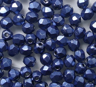 fp1-03-07B02 firepolish 3 mm ColorTrends Saturated Metallic Bluestone