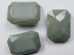 OC-18x13-CG Cloudy Grey Octagon 18x13 mm