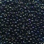 m-11-453 miyuki rocailles 11-0 metallic green iris