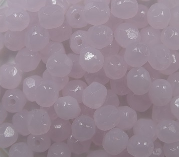 FP1-04-72200 Alabaster Light Pink facet 4 mm color 72200
