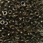 M-SPR-3-457 Miyuki Spacer Beads 3 mm Metallic Dark Bronze