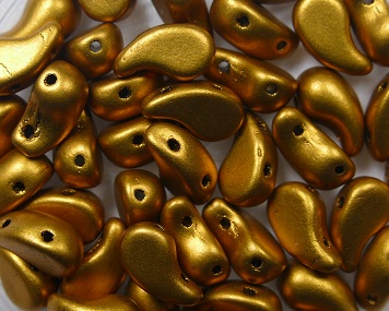 Zol-L-01740 zoliduo left version matte metallic antique gold