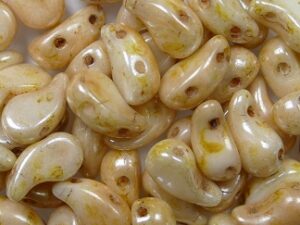 Zol-L-02010-65401 Zoliduo Left 5x8 mm, Alabaster Beige Marmor Luster