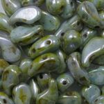 Zol-L-02010-65431 zoliduo left version alabaster green blue lazura