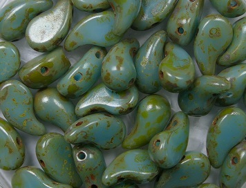 Zol-L-63020-86800 zoliduo left version opaque blue turquoise travertin